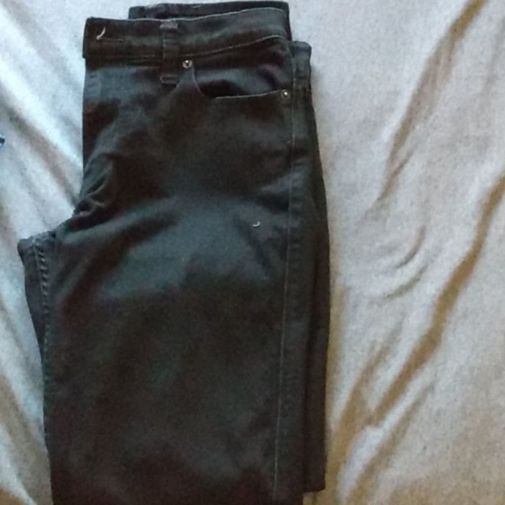 black Hollister jeans